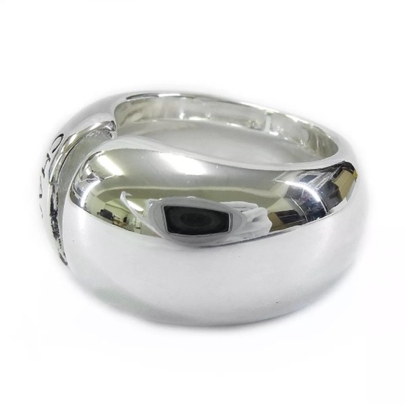 🚫sold🚫CHANEL 925 Sterling Silver Ring Vintage - Picture 7 of 8